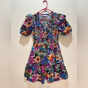 💚Baltic Born Kyrie Vibrant Floral Dress XS